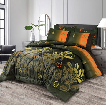 6 Pc Winter Comforter Set (Heavy Filling) 18