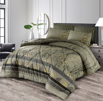 6 Pc Winter Comforter Set (Heavy Filling) 20