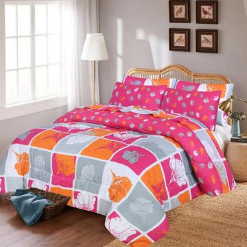 6 Pc Winter Comforter Set (Heavy Filling) 24